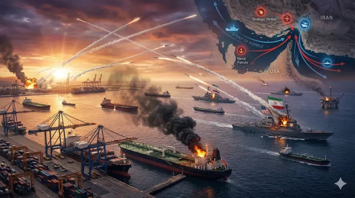 Iran–USA Conflict Escalation: Gulf Tensions and Strategic Strikes